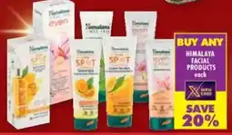 Shoprite Himalaya facial products offer