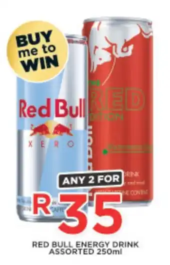 Red bull energy drink assorted