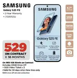 HiFi Corp Samsung Galaxy S25 FE offer