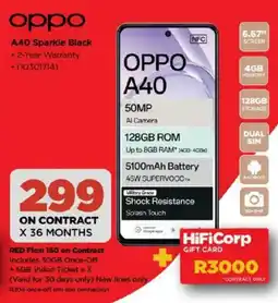 HiFi Corp Oppo A40 Sparkle Black offer