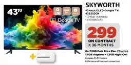 HiFi Corp SKYWORTH 43-inch QLED Google TV-43E5520H offer