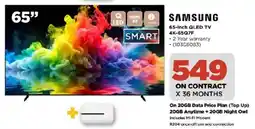 HiFi Corp Samsung 65-inch QLED TV 4K-65Q7F offer