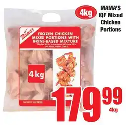 Boxer Superstores MAMA'S IQF Mixed Chicken Portions offer