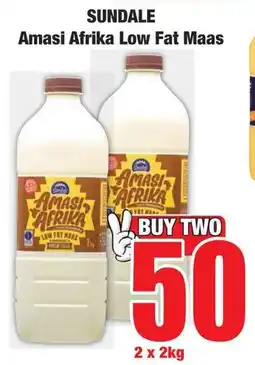 Boxer Superstores SUNDALE Amasi Afrika Low Fat Maas offer