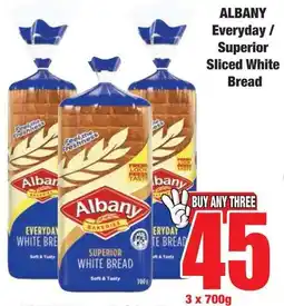 Boxer Superstores ALBANY Everyday/ Superior Sliced White Bread offer