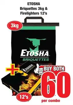 Boxer Superstores ETOSHA Briquettes & Firelighters offer