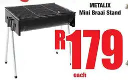 Boxer Superstores METALIX Mini Braai Stand offer