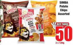 Boxer Superstores SIMBA Potato Chips Assorted offer