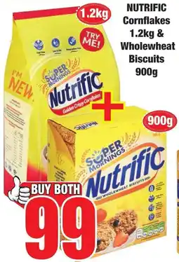 Boxer Superstores NUTRIFIC Cornflakes & Wholewheat Biscuits offer