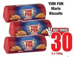 Boxer Superstores YUM FUN Marie Biscuits offer
