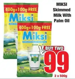 Boxer Superstores MIKSI Skimmed Milk With Palm Oil offer