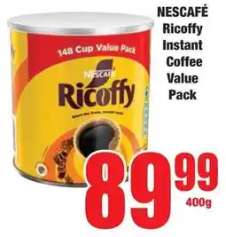 Boxer Superstores NESCAFÉ Ricoffy Instant Coffee Value Pack offer