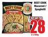 Boxer Superstores BEST COOK Macaroni/ Spaghetti offer