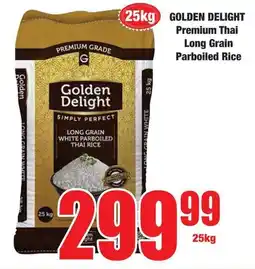 Boxer Superstores GOLDEN DELIGHT Premium Thai Long Grain Parboiled Rice offer