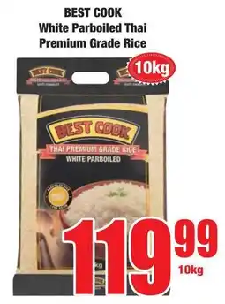 Boxer Superstores BEST COOK White Parboiled Thai Premium Grade Rice offer