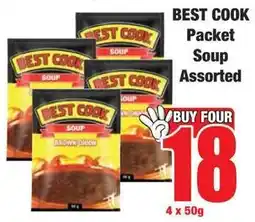 Boxer Superstores BEST COOK Packet Soup Assorted offer