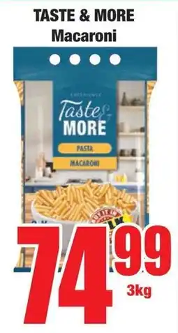 Boxer Superstores TASTE & MORE Macaroni offer