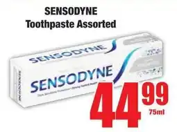 Boxer Superstores SENSODYNE Toothpaste Assorted offer