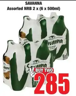 Boxer Superstores SAVANNA Assorted NRB offer