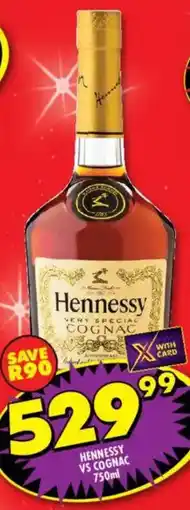 Shoprite Liquor Hennessy vs cognac offer