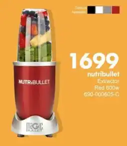 Save Hyper Nutribullet Extractor Red 600w offer