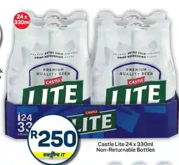 Pick n Pay Castle Lite 24 x 330ml offer