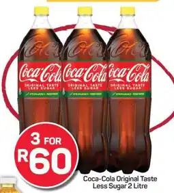 Pick n Pay Coca-Cola Original Taste Less Sugar 2 Litre offer