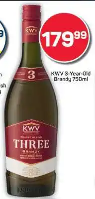 Pick n Pay KWV 3-Year Old Brandy 750ml offer