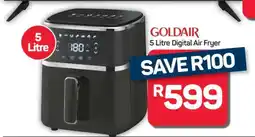 Pick n Pay Hypermarket Goldair 5-Litre Digital Air Fryer offer