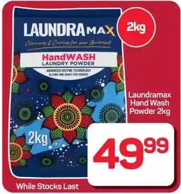 Pick n Pay Hypermarket Laundramax Hand Wash Powder 2kg offer