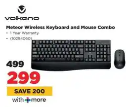 HiFi Corp Volkano Meteor Wireless Keyboard and Mouse Combo offer