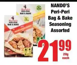 Boxer NANDO’S Peri-Peri Bag & Bake Seasoning Assorted offer