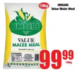 Boxer UMSEBE Value Maize Meal offer