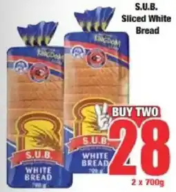 Boxer S.U.B. Sliced White Bread offer