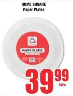Boxer HOME SQUARE Paper Plates offer