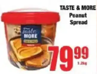 Boxer TASTE & MORE Peanut Spread offer