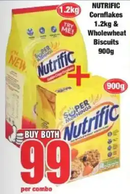 Boxer NUTRIFIC Cornflakes & Wholewheat Biscuits offer