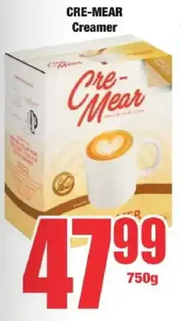 Boxer CRE-MEAR Creamer offer