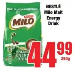 Boxer NESTLÉ Milo Malt Energy Drink offer