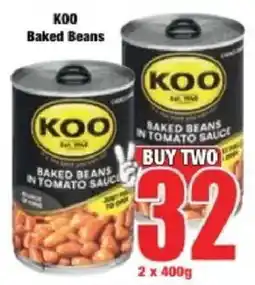 Boxer KOO Baked Beans offer