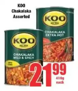 Boxer KOO Chakalaka Assorted offer