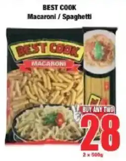 Boxer BEST COOK Macaroni/ Spaghetti offer