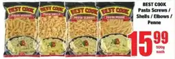 Boxer BEST COOK Pasta Screws/ Shells/ Elbows/ Penne offer