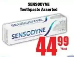 Boxer SENSODYNE Toothpaste Assorted offer