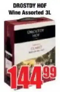 Boxer DROSTDY HOF Wine Assorted offer