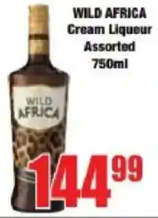 Boxer WILD AFRICA Cream Liqueur Wine Assorted offer