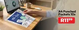 Crazy Plastics A4 Punched Pockets offer