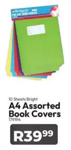 Crazy Plastics A4 Assorted Book Covers offer