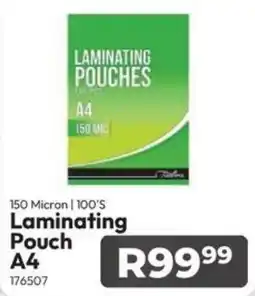 Crazy Plastics Laminating Pouch A4 offer