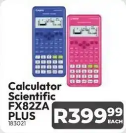 Crazy Plastics Calculator Scientific FX82ZA Plus offer
